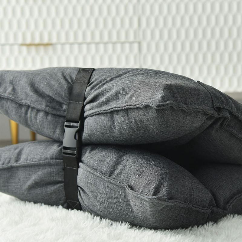 Sedia a braccioless a colore solido sedia convertibile per soggiorno/camera da letto