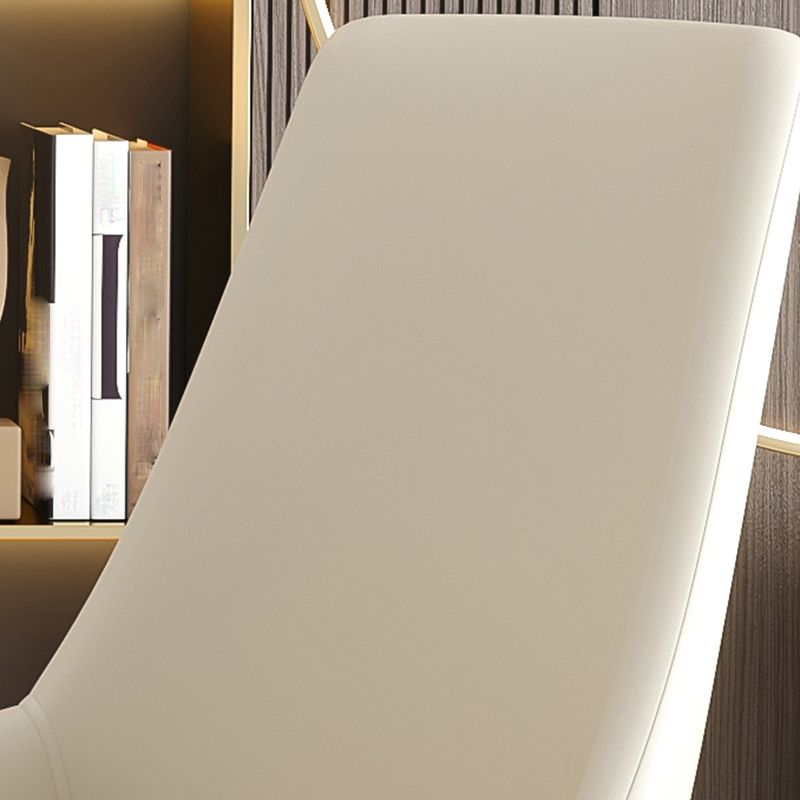 Modern Dining Chair Armless Chairs with Metal Legs for Kitchen Clearhalo 'Dining Chairs' 'Dining Tables & Seating' 'dining_chair' 'furn' 'furn_dining_chair' 'Furniture' 'furniture_dining_chair' 'Kitchen & Dining Furniture' 1200x1200_a7809bc9-ae74-480b-915a-44e8fa29061f