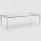 Modern Style Sintered Stone Table 4 Legs Base Rectangle Table for Home Clearhalo ' dining_table' 'Dining Tables & Seating' 'Dining Tables' 'Furniture' 'furniture_dining_table' 'Kitchen & Dining Furniture' 'kitchen&dining_furn' 'kitchen' 'kitchen_dining_table' 1200x1200_a781fc19-ed49-4054-a41c-3378a8b69489