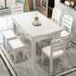 Simplicity Style Dinette Table Solid Wood Rectangle Dinner Table for Dining Room Clearhalo 'Dining Tables & Seating' 'Dining Tables' 'dining_table' 'furn' 'furn_dining_table' 'Furniture' 'Kitchen & Dining Furniture' 1200x1200_a7854386-2d0b-402b-8bf0-6f3e116ad4eb