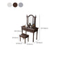 Victorian Solid Wood Vanity Makeup Dressing Table Stool Set with 2 Drawers Clearhalo 'Bedroom Furniture' 'furn' 'furn_makeup_vanities' 'Furniture' 'Makeup Vanities' 'makeup_vanities' 1200x1200_a78c344a-82a4-4e29-9fbb-5abe4d293fb1