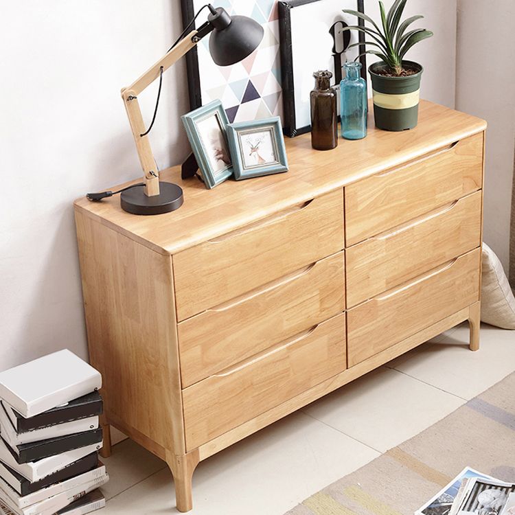 16 "D en bois massif rangement coffre à chambre de rangement commode coffre avec tiroirs