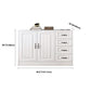 White Storage Chest Modern Style Wooden Storage Chest Dresser with Drawers and Doors Clearhalo 'Bedroom Furniture' 'Dressers & Chests' 'dressers_chests' 'furn' 'furn_dressers_chests' 'Furniture' 1200x1200_a78e8c67-4a2f-4478-aa41-9240e108563f
