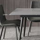 Middeleeuwse moderne stenen eettafel 4 poten eettafel voor keuken