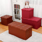 Modern Square Ottoman Foldable Water Resistant Tufted Faux Leather Ottoman with Storage Clearhalo 'furn' 'furn_ottomans_poufs' 'Furniture' 'Living Room Furniture' 'Ottomans & Poufs' 'ottomans_poufs' 1200x1200_a793f78b-2cbb-4130-afcb-c17cc3b4b14d