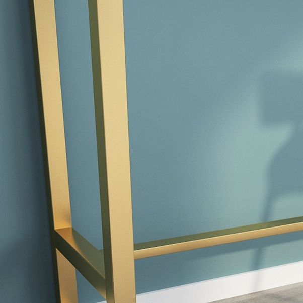 1/3 Pieces Glam Iron Bar Table Set Rectangle White Stone Top Bistro Set with Footrest Clearhalo 'Bar Furniture' 'furn' 'furn_home_bar_bar_sets' 'Furniture' 'Home Bars & Bar Sets' 'home_bar_bar_sets' 'Kitchen & Dining Furniture' 1200x1200_a79923a5-ea4e-4584-8c56-d3694c8d9ce3