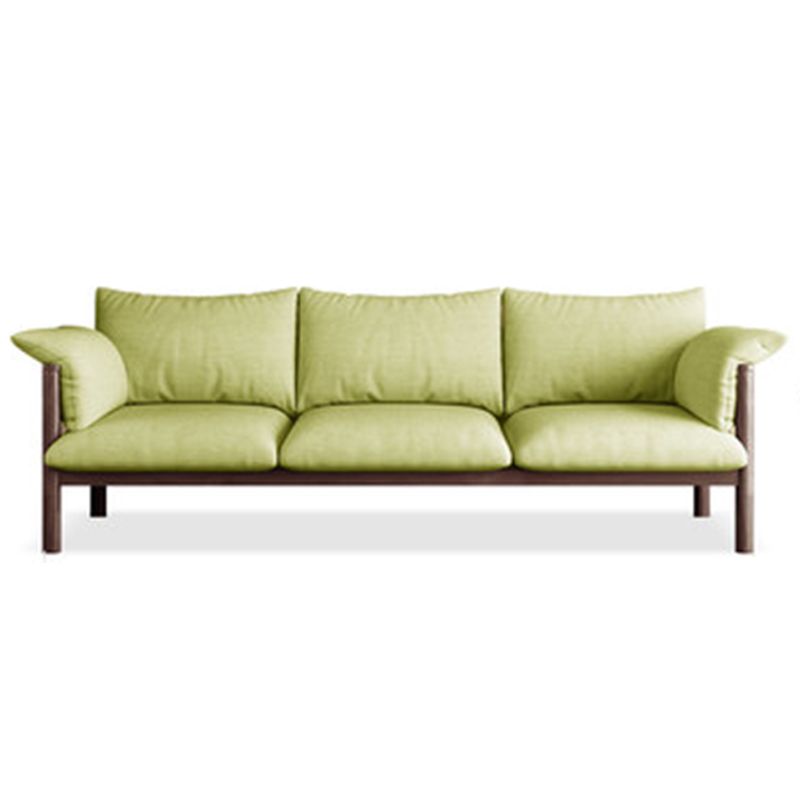 Contemporary Square Arm Standard Sofa with Bolster Pillows for Living Room, Apartment Clearhalo 'furn' 'furn_sofas' 'Furniture' 'furniture_sofas' 'kitchen' 'kitchen_sofas' 'Living Room Furniture' 'Sofa' 'sofas' 1200x1200_a79b1ddb-ec5f-44a3-926f-f3c38b98e9d4