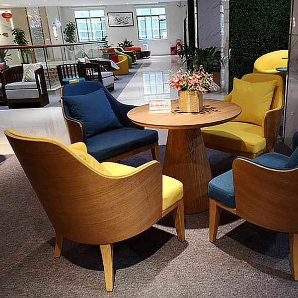 Scandinavian Pedestal Coffee Table Round Wooden Coffee Table Set for Living Room Clearhalo 'Coffee & Accent Tables' 'Coffee Tables' 'coffee_tables' 'furn' 'furn_coffee_tables' 'Furniture' 'Living Room Furniture' 1200x1200_a79fadf8-6397-4b0a-a606-13ea8b01b778