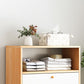 Modern Wood Accent Chest 3.77" Wide with Drawers and 1 Shelf