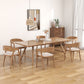 1/2/7 Pcs Pine Wood Modern Dining Room Set with Wooden Table and Chairs Dinette Set Clearhalo 'Dining Room Sets' 'Dining Tables & Seating' 'dining_room_set' 'furn' 'furn_dining_room_set' 'Furniture' 'furniture_dining_room_set' 'Kitchen & Dining Furniture' 'kitchen&dining_furn' 'kitchen' 1200x1200_a7a54f7e-1ae4-4ab4-9f30-c0b5c2376383