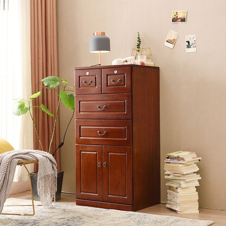 18" D Storage Chest Modern Style Bedroom Storage Chest Dresser with Drawers and Doors Clearhalo 'Bedroom Furniture' 'Dressers & Chests' 'dressers_chests' 'furn' 'furn_dressers_chests' 'Furniture' 1200x1200_a7a5b0ff-b9da-4810-8f7a-44d6a92e279f