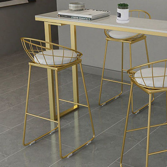 大理石のトップバーテーブル長方形のコンテンポラリースタイルのパブテーブル