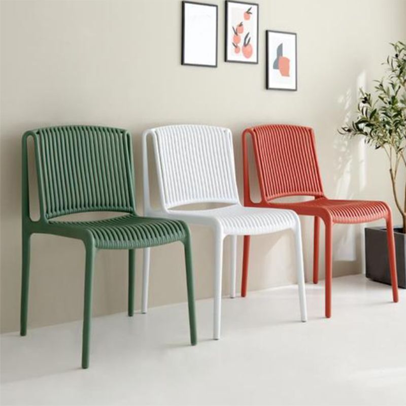 Home Indoor Armless Dining Chairs Slat Back Stacking Side Chair Clearhalo 'Dining Chairs' 'Dining Tables & Seating' 'dining_chair' 'furn' 'furn_dining_chair' 'Furniture' 'Kitchen & Dining Furniture' 1200x1200_a7a6a12e-8c46-409e-9ee7-9cd28984a0f8