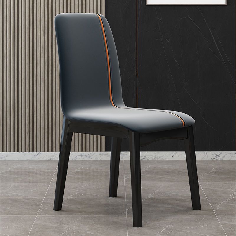 Industrial Wood Dining Kitchen Room Side Chair Parsons Chair Clearhalo ' kitchen&dining_furn' 'Dining Chairs' 'Dining Tables & Seating' 'dining_chair' 'furn' 'furn_dining_chair' 'Furniture' 'furniture_dining_chair' 'Kitchen & Dining Furniture' 'kitchen' 1200x1200_a7a7b50f-efdb-4685-868d-969c1bbf8530