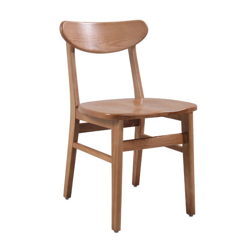 Modern Dining Side Chair Matte Finish Solid Wood Open Back Armless Chair Clearhalo ' kitchen&dining_furn' 'Dining Chairs' 'Dining Tables & Seating' 'dining_chair' 'Furniture' 'furniture_dining_chair' 'Kitchen & Dining Furniture' 'kitchen' 1200x1200_a7abdd7c-ac1c-478d-8b1b-701960c764d6