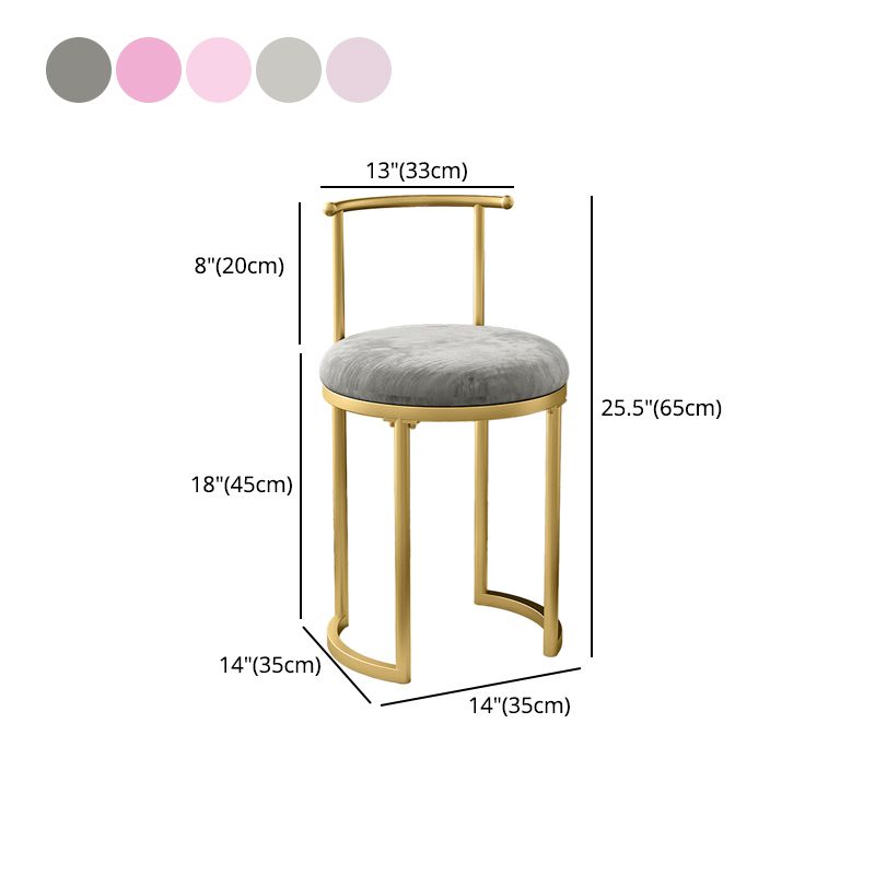 Scandinavian Open Back Side Chair for Home Upholstered Side Chairs Clearhalo 'Dining Chairs' 'Dining Tables & Seating' 'dining_chair' 'furn' 'furn_dining_chair' 'Furniture' 'furniture_dining_chair' 'Kitchen & Dining Furniture' 1200x1200_a7b339f8-86b1-4025-9118-ef9f1dd40c36