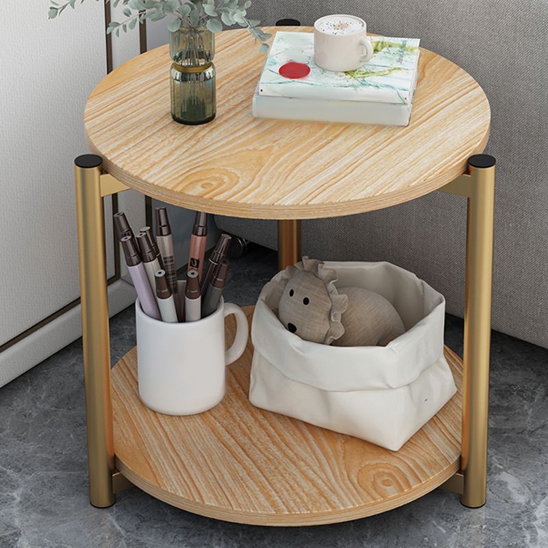 Modern Wood End Table with Storage and no drawer for Living Room Clearhalo 'Coffee & Accent Tables' 'End & Side Tables' 'end_side_table' 'end_side_tables' 'furn' 'furn_end_side_tables' 'Furniture' 'furniture_end_side_table' 'Living Room Furniture' 1200x1200_a7b7a035-8b48-40e6-a9ff-0a3d8fcb5f14