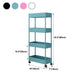 Scandinavian Etagere Bookshelf Metal Frame Plastic Shelf Bookshelf with Caster Wheels Clearhalo 'Bookcases' 'furn' 'furn_bookcases' 'Furniture' 'furniture_bookcases' 'kitchen' 'kitchen_bookcases' 'Living Room Furniture' 'Office Furniture' 1200x1200_a7b9428a-e3b2-4f0d-b50e-65bc76fca63c