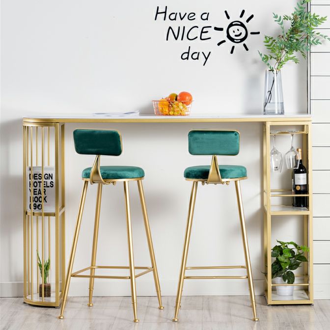 Tavolo da bar a forma irregolare in pietra sinterizzato tavolo da bar lussuoso con doppio piedistallo