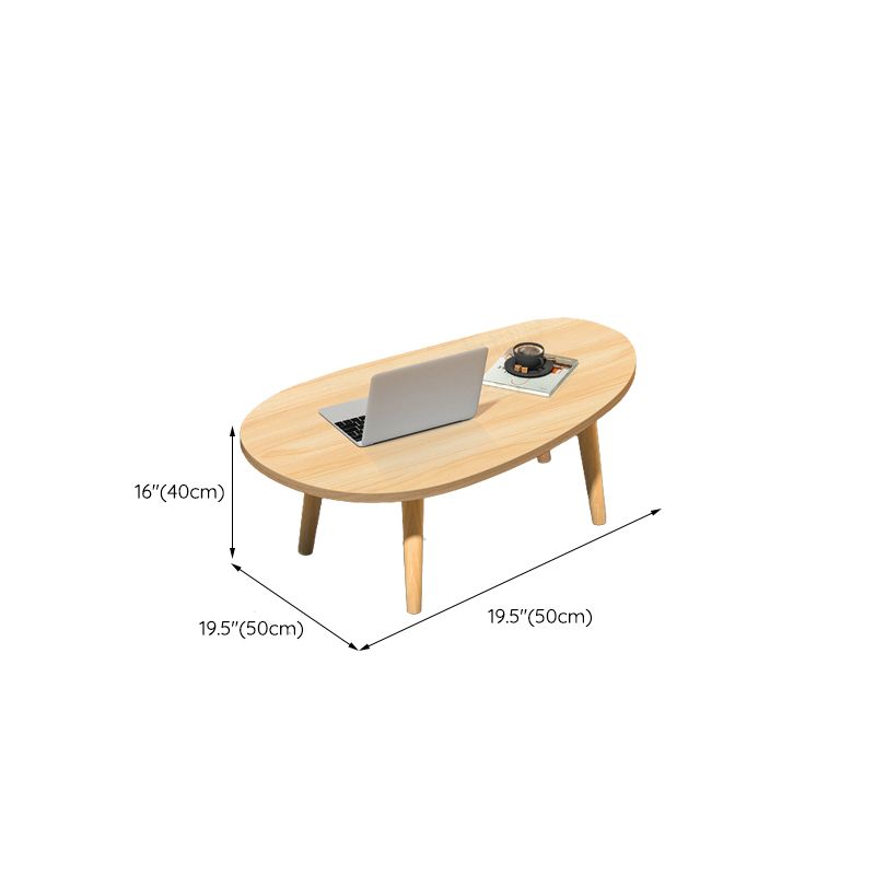 Modern Wood Side Table Bedroom No Distressing End Table with 4 Legs Clearhalo 'Coffee & Accent Tables' 'Coffee Tables' 'coffee_tables' 'furn' 'furn_coffee_tables' 'Furniture' 'Living Room Furniture' 1200x1200_a7befa2a-2fdd-4d47-a988-063ec953843f