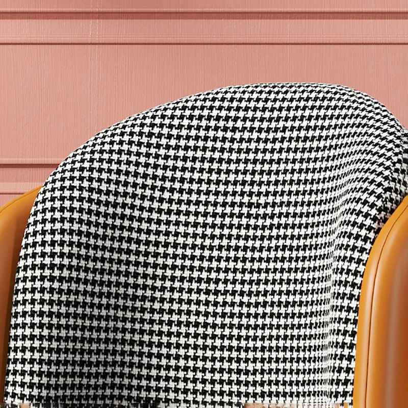 Scandinavian Upholstered Fabric Dining Side Chair Solid Back Chair Clearhalo 'Dining Chairs' 'Dining Tables & Seating' 'dining_chair' 'furn' 'furn_dining_chair' 'Furniture' 'furniture_dining_chair' 'Kitchen & Dining Furniture' 1200x1200_a7c07ba1-94fc-46ae-bed9-3880eea4f8f3