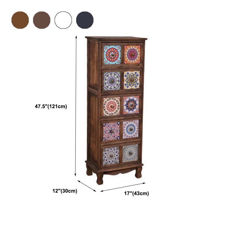 12" W Storage Chest Dresser Vertical Wood Storage Chest with Drawers for Bedroom Clearhalo 'Bedroom Furniture' 'Dressers & Chests' 'dressers_chests' 'furn' 'furn_dressers_chests' 'Furniture' 1200x1200_a7c61880-a1a6-4c6a-a0ed-76693ff0645f