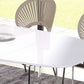 Contemporary Dining Set 1/2/4/5/6/7 Pcs Rectangle Dining Table with Windsor Chairs Clearhalo 'Dining Room Sets' 'Dining Tables & Seating' 'dining_room_set' 'furn' 'furn_dining_room_set' 'Furniture' 'Kitchen & Dining Furniture' 1200x1200_a7c78165-861e-4ad0-8020-cd0323ae6334
