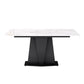 Industrial Sintered Stone Table Rectangle Dining Table with Pedestal Base for Restaurant Clearhalo ' dining_table' 'Dining Tables & Seating' 'Dining Tables' 'furn' 'furn_dining_table' 'Furniture' 'furniture_dining_table' 'Kitchen & Dining Furniture' 'kitchen&dining_furn' 'kitchen' 'kitchen_dining_table' 1200x1200_a7ca79a8-004b-423f-b584-3c348a097ee3