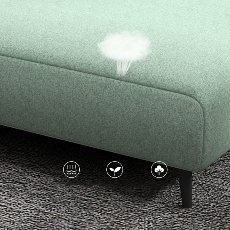 Scandinavian Linen Blend Accent Chair with One Arms Reclining Oversized Lounge Chair Clearhalo 'Chairs & Seating' 'Chaise Lounge' 'chaise_lounge' 'furn' 'furn_chaise_lounge' 'Furniture' 'Living Room Furniture' 1200x1200_a7d005e3-1052-4186-9f80-6d166e7a8a58