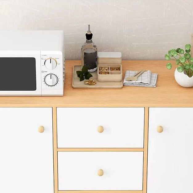 Sideboard ingegnerizzato in stile contemporaneo Sideboard in legno con mobile