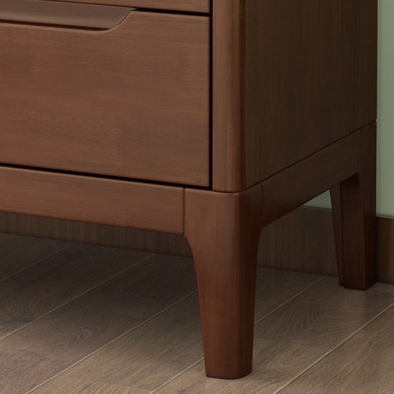 Rubberen houten opbergkast dressoir moderne slaapkamer opbergkast met laden