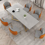 Massief hout rechthoekig schrijfbureau Glam Meeting Desk voor kantoor