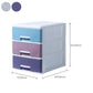 Mobile moderno mobile in plastica verticale mobile in plastica con cassetti per l'ufficio di casa
