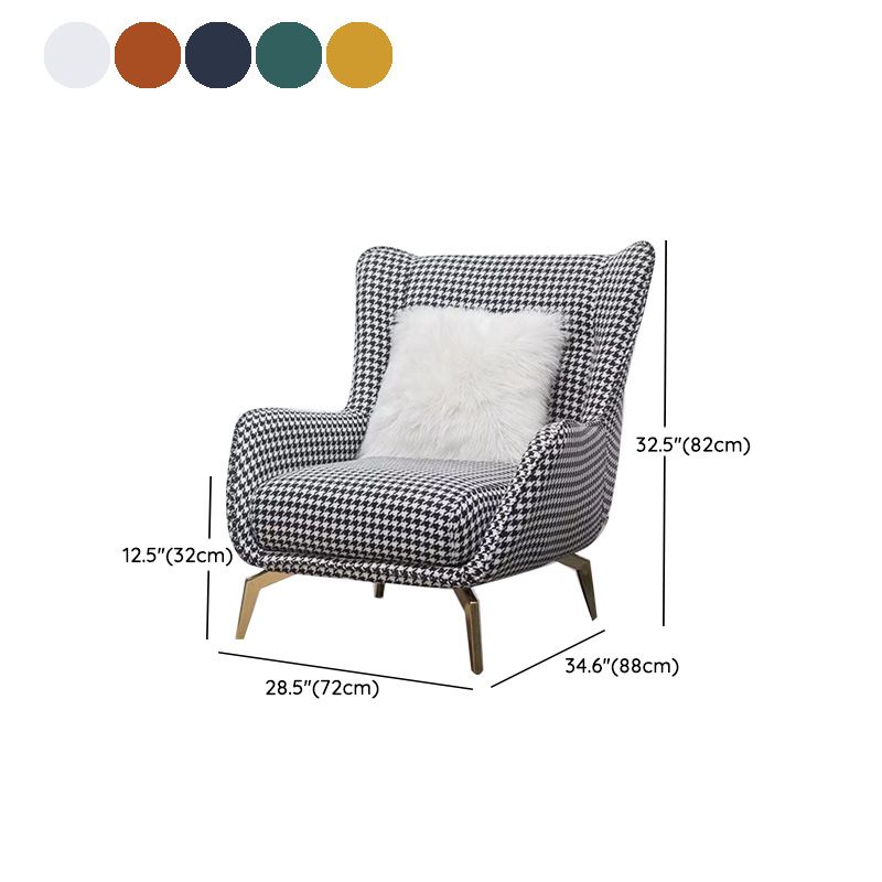 28.34" Wide Faux Leather Armchair Arms Included Chair with Pillow Back Clearhalo 'Accent Chairs' 'accent_chairs' 'Chairs & Seating' 'furn' 'furn_accent_chairs' 'Furniture' 'Living Room Furniture' 1200x1200_a7d5f043-69a1-4a92-808f-5393f9fed59c