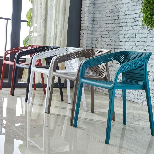 Modern Style Stackable Chairs Dining Arm Chairs with Plastic Legs for Kitchen Clearhalo ' kitchen&dining_furn' 'Dining Chairs' 'Dining Tables & Seating' 'dining_chair' 'furn' 'furn_dining_chair' 'Furniture' 'furniture_dining_chair' 'Kitchen & Dining Furniture' 'kitchen' 1200x1200_a7d6bdf5-53aa-4cfa-aa17-2af8b7c78d1a