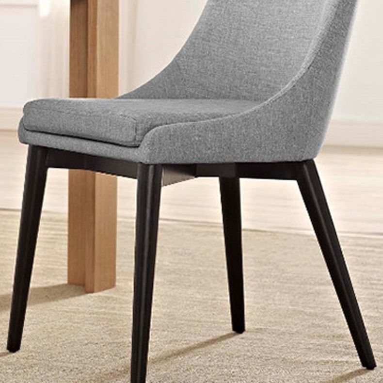 Contemporary Upholstered Restaurant Side Chair Matte Finish Parsons Dining Chair Clearhalo ' kitchen&dining_furn' 'Dining Chairs' 'Dining Tables & Seating' 'dining_chair' 'furn' 'furn_dining_chair' 'Furniture' 'furniture_dining_chair' 'Kitchen & Dining Furniture' 'kitchen' 1200x1200_a7d810aa-df4d-45f6-8ed5-00a4f3a41dba