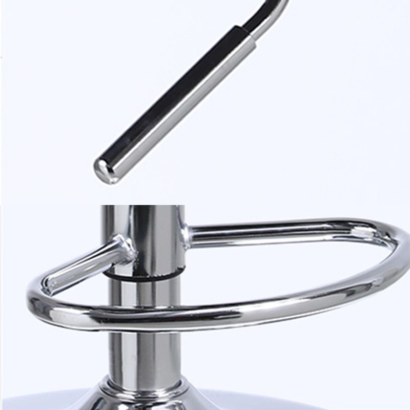 Indoor Modern Adjustable Bar Stool Footrest Bucket Backrest Swivel Counter Stool Clearhalo 'Bar Furniture' 'Bar Stools' 'bar_stools' 'furn' 'furn_bar_stools' 'furniture_bar_stools' 'Kitchen & Dining Furniture' 'kitchen&dining_furn' 'kitchen' 'kitchen_furn' Furniture' 1200x1200_a7ddfe58-56b9-4352-9132-30892d16d1f8