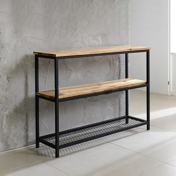 Tavolo di accento della console moderna di metà secolo Antique di divani console di finitura in legno