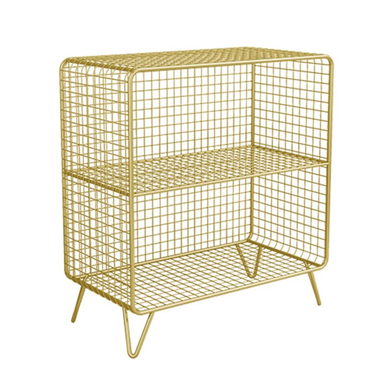 Modern Style Closed Back Bookcase with Metal Rectangular Shelves Clearhalo 'Bookcases' 'furn' 'furn_bookcases' 'Furniture' 'furniture_bookcases' 'kitchen' 'kitchen_bookcases' 'Living Room Furniture' 'Office Furniture' 1200x1200_a7e4326e-4588-4e3f-8619-325107067eaf