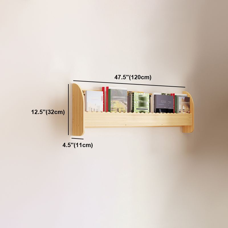 Contemporary Style Bookshelf Wall Mounted Horizontal Bookcase for Home Office Clearhalo 'Bookcases' 'furn' 'furn_bookcases' 'Furniture' 'furniture_bookcases' 'kitchen' 'kitchen_bookcases' 'Living Room Furniture' 'Office Furniture' 1200x1200_a7ea816c-e377-48e4-a277-b5f0c4dc182e