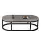 Oval Coffee Table Slate Nesting Coffee Table Set for Living Room Clearhalo 'Coffee & Accent Tables' 'Coffee Tables' 'coffee_tables' 'furn' 'furn_coffee_tables' 'Furniture' 'Living Room Furniture' 1200x1200_a7edb56e-38d3-4228-858c-42a0606967fa