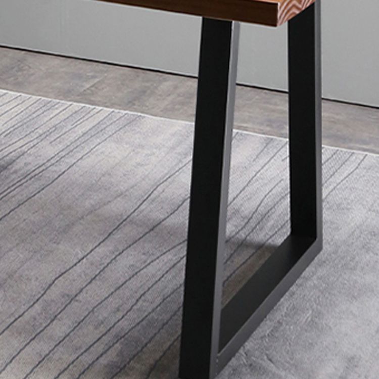 Industrial 1/2/5/7 Pieces Dining Set Solid Wood Dining Table Set for Home Clearhalo 'Dining Room Sets' 'Dining Tables & Seating' 'dining_room_set' 'furn' 'furn_dining_room_set' 'Furniture' 'furniture_dining_room_set' 'Kitchen & Dining Furniture' 'kitchen&dining_furn' 'kitchen' 1200x1200_a7eee742-a4b9-458f-b95b-1a8a2c0c6b01