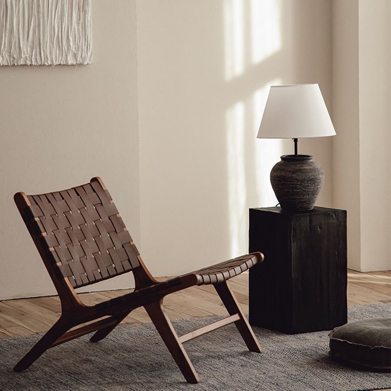 Rectangular Side Table Wooden Modern Tree Stump End Table for Bedroom