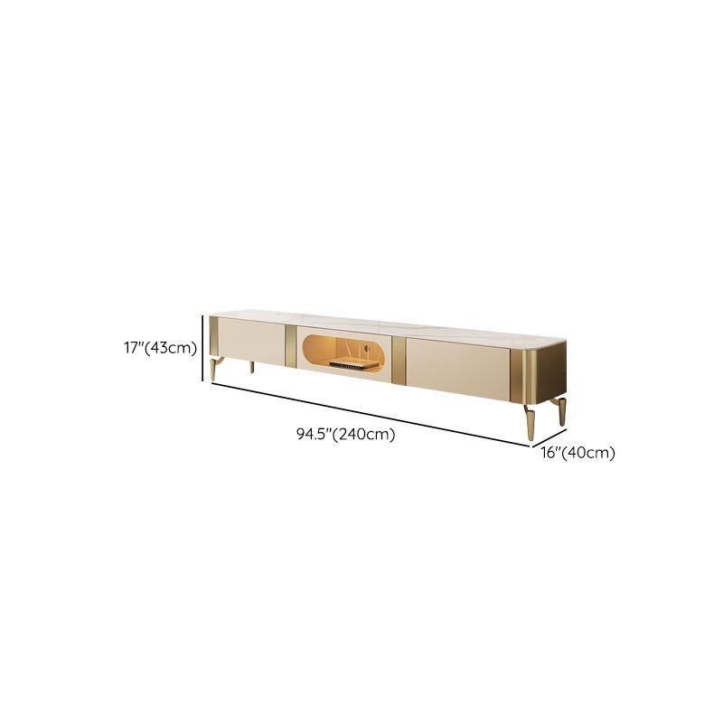 Stone TV Media Console Contemporary TV Console with 4 Drawers Clearhalo 'furn' 'furn_tv_stands_entertainment_centers' 'Furniture' 'Living Room Furniture' 'TV Stands & Entertainment Centers' 'TV Stands & Media Storage Furniture' 'tv_stands_entertainment_centers' 1200x1200_a7f35528-3c27-4314-966f-97cc50fa8e75