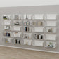Metal Wall-mount Bookshelf Modern Closed Storage Bookcase with 1 Shelf , 8" D X 8" H Clearhalo 'Bookcases' 'furn' 'furn_bookcases' 'Furniture' 'Office Furniture' 1200x1200_a7f43c71-ea8b-4982-b640-a891085584e8