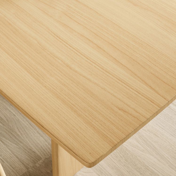 Modern 1/2/4/5 Pieces Rectangle Dining Set Solid Wood Dining Table with Chairs Clearhalo 'Dining Room Sets' 'Dining Tables & Seating' 'dining_room_set' 'furn' 'furn_dining_room_set' 'Furniture' 'furniture_dining_room_set' 'Kitchen & Dining Furniture' 'kitchen&dining_furn' 'kitchen' 1200x1200_a7f4f00b-c635-4473-9571-504b7e050ca3