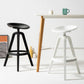 Low Back Plastic Swivel Bar Stool Industrial Armless Stool for Living Room Clearhalo 'Bar Furniture' 'Bar Stools' 'bar_stools' 'furn' 'furn_bar_stools' 'Furniture' 'Kitchen & Dining Furniture' 1200x1200_a7f6ea19-7f1f-429f-b436-e54dda61070c