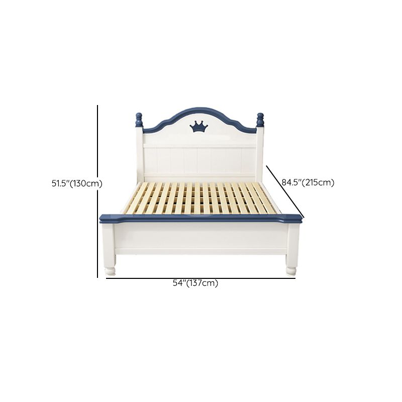 Letto standard in legno massiccio letto ad arco arco con gambe personalizzate