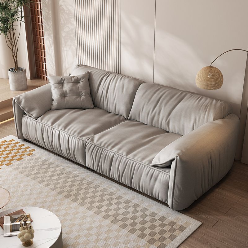 フェイクレザーステーションリビングルーム枕トップアーム緑の座席