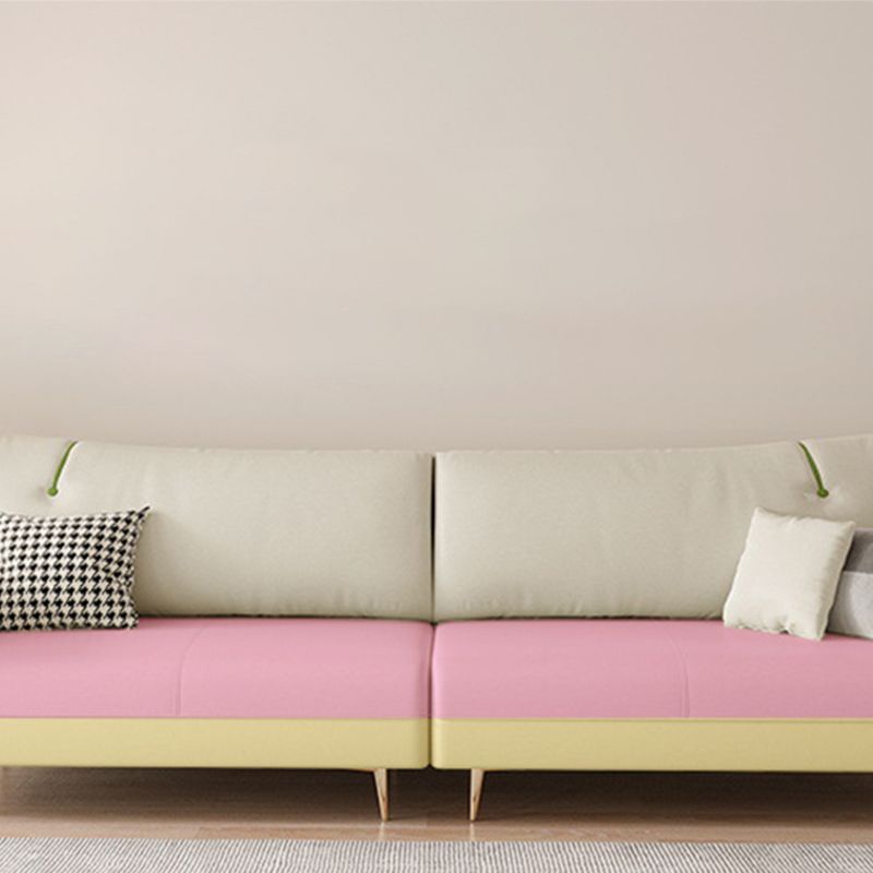 Scandinavian Beige Upholstery Sofa for Apartment and Living Room Clearhalo 'furn' 'furn_sofas' 'Furniture' 'furniture_sofas' 'Living Room Furniture' 'Sofa' 'sofas' 1200x1200_a7f9a9cb-f51f-4f9a-805f-b790136bdb3e